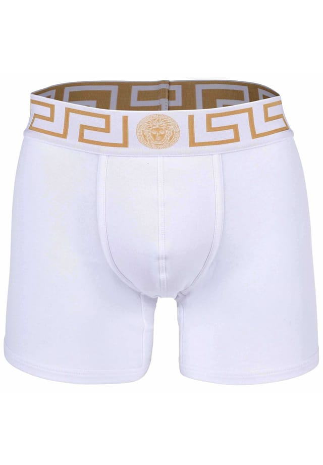 

Боксеры-Шорты - би-стрейч топика органический хлопок однотонные Versace, белый