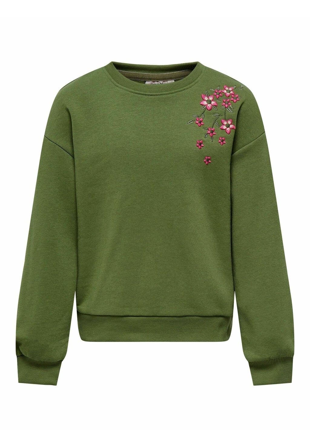 

Толстовка Blumenverziertes Kids ONLY, цвет winter moss, Зеленый, Толстовка Blumenverziertes Kids ONLY, цвет winter moss