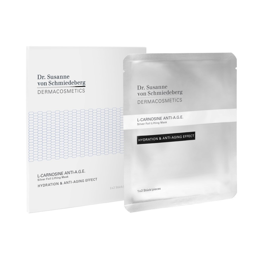 

Маска для лица l-carnosine anti-a.g.e. silver foil lifting mask Dr Susanne Von Schmiedeberg, количество 1 шт.