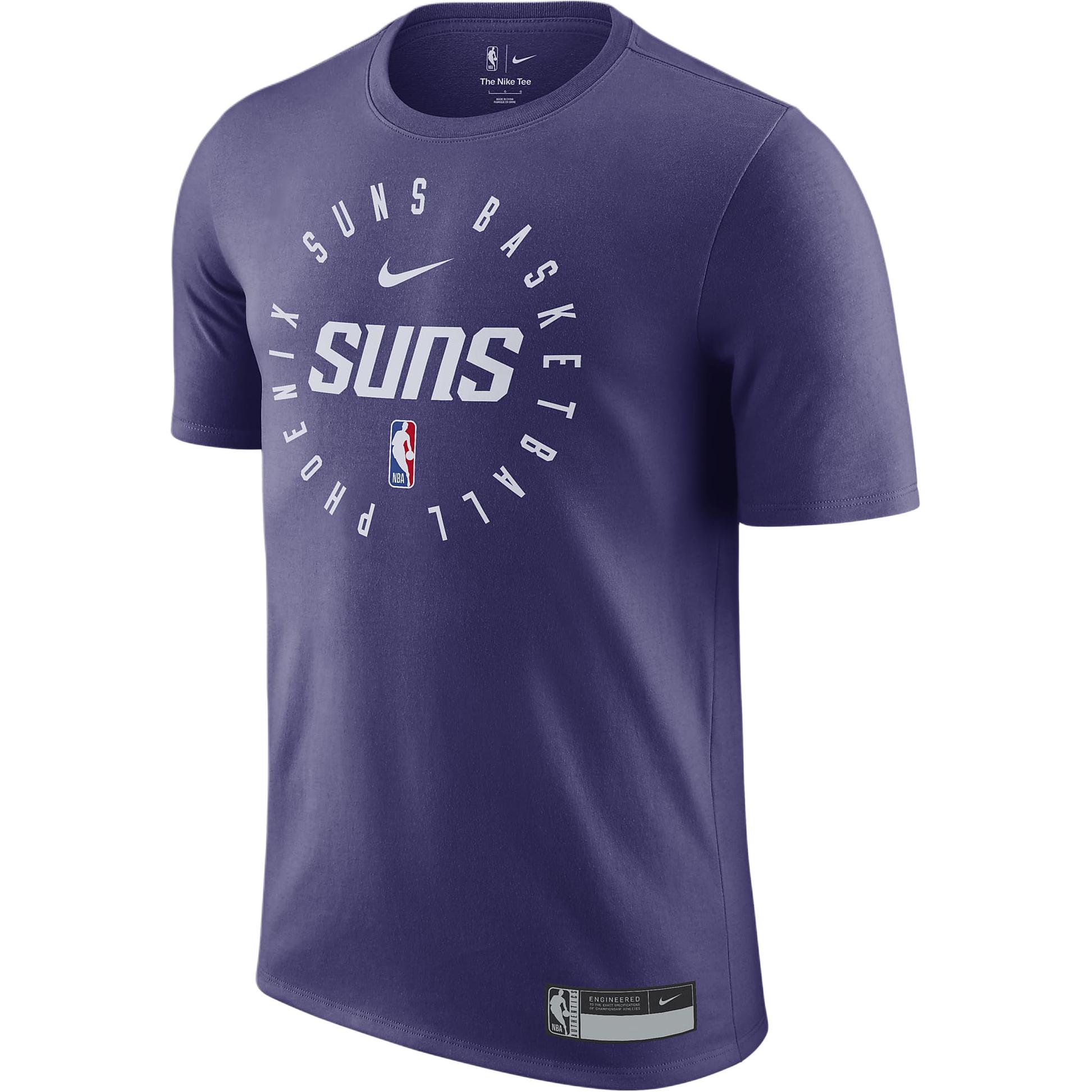 Футболка Phoenix Suns мужская Dri FIT NBA Nike, темно-сиреневый — фото 3