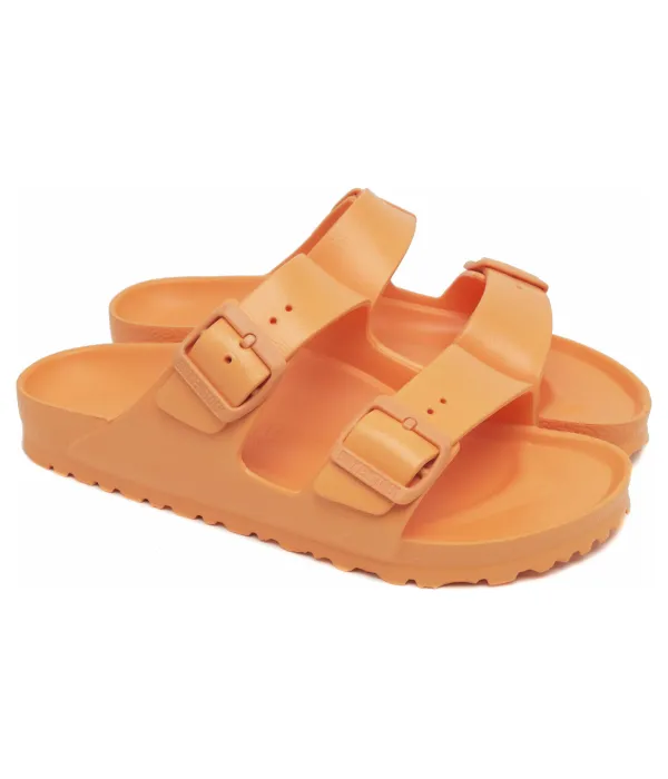 Тапочки Arizona Eva Papaya Narrow fit Birkenstock, оранжевый — фото 3