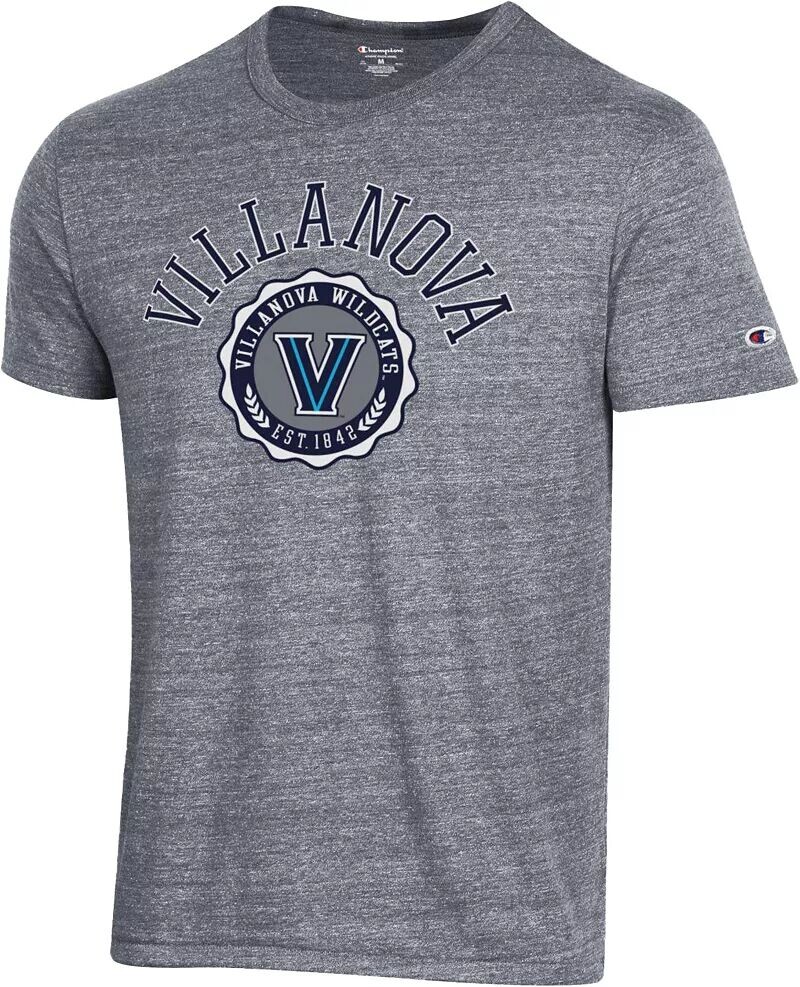 

Мужская серая футболка Champion Villanova Wildcats Triblend