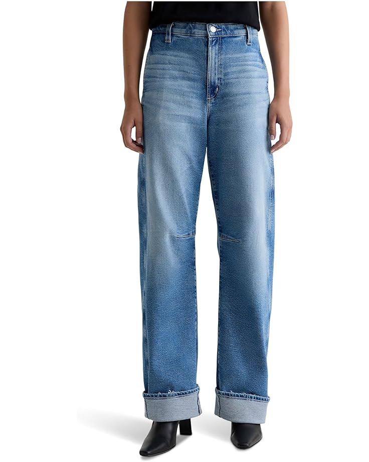 

Женские джинсы AG Jeans Mercer High Rise Cuffed Barrel Jean Extended, Route 49