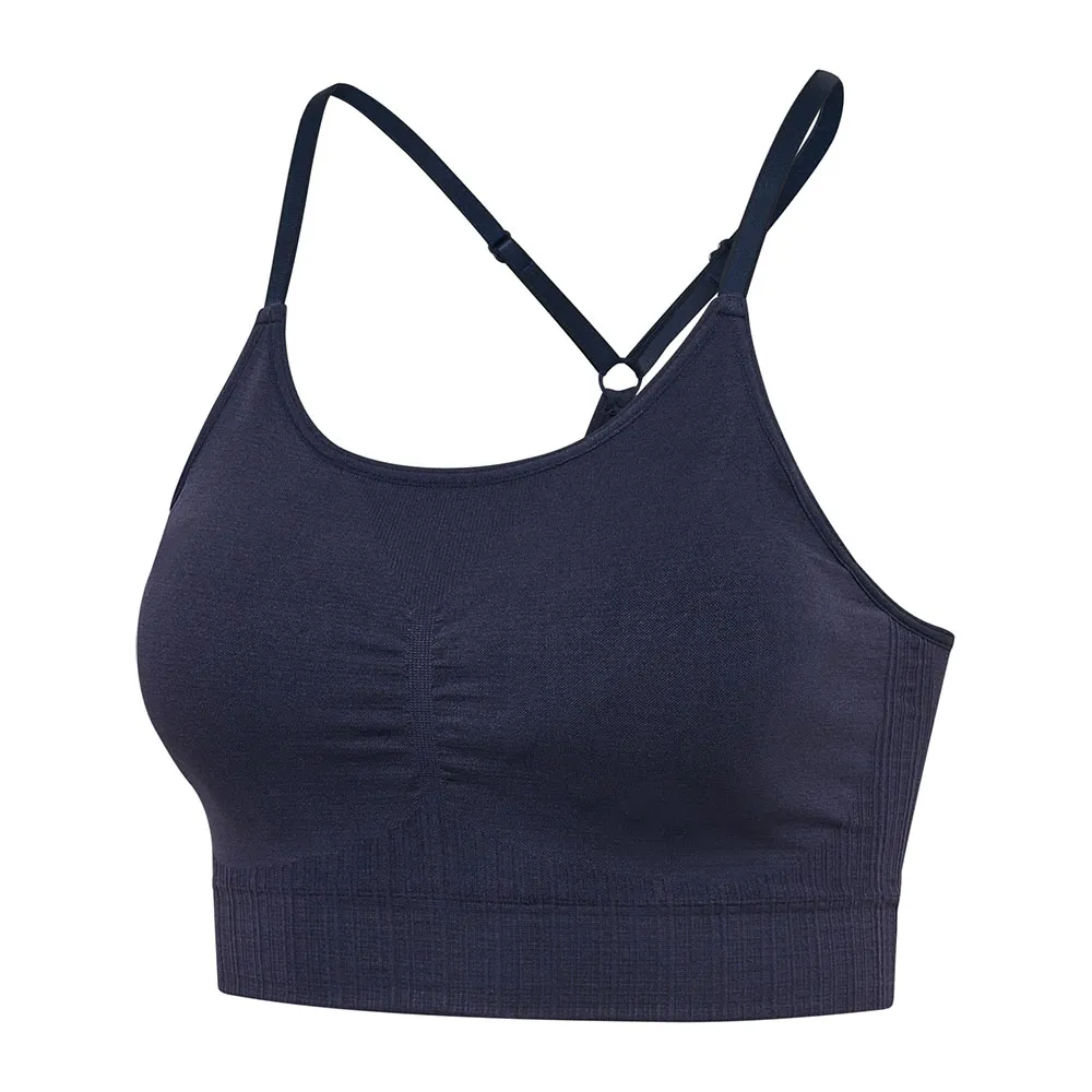 

Спортивный топ Hummel MT Define Seamless Padded, синий