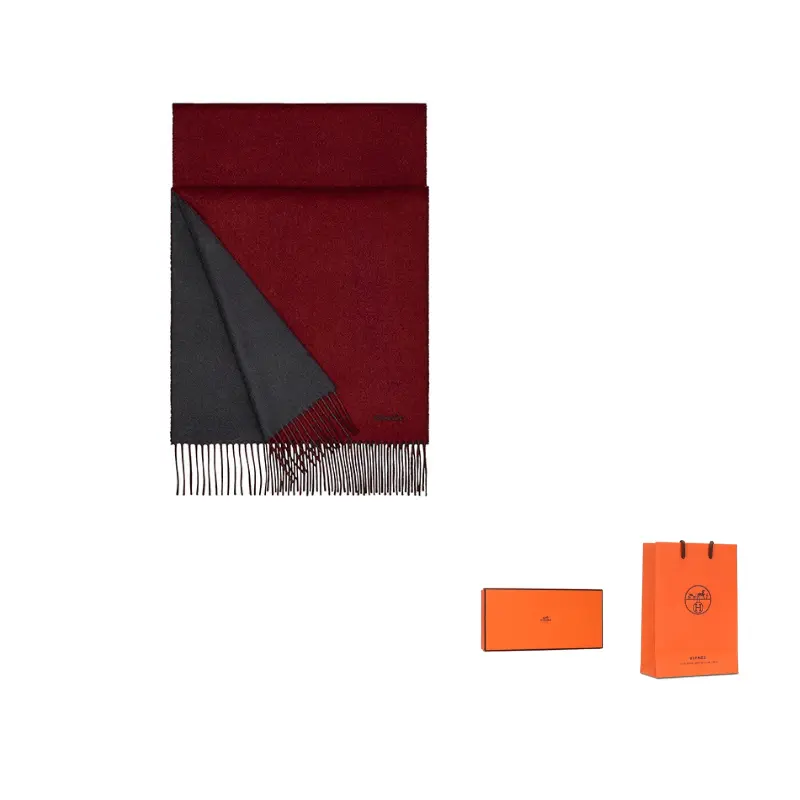 

Кашемировый вязаный шарф Unisex HERMES