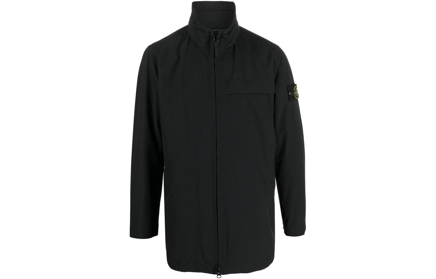 

Куртка мужская Stone Island с воротником стойкой, черный