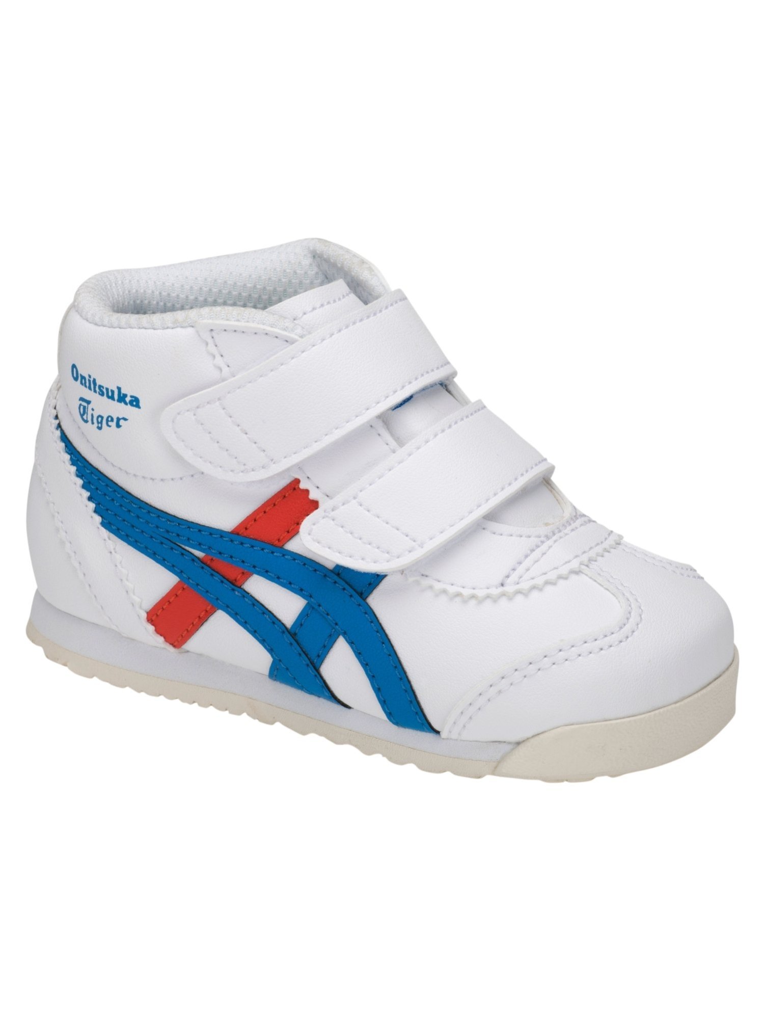 Кроссовки МЕКСИКА Mid Runner KIDS Onitsuka Tiger, WHITE/BLUE — фото 3