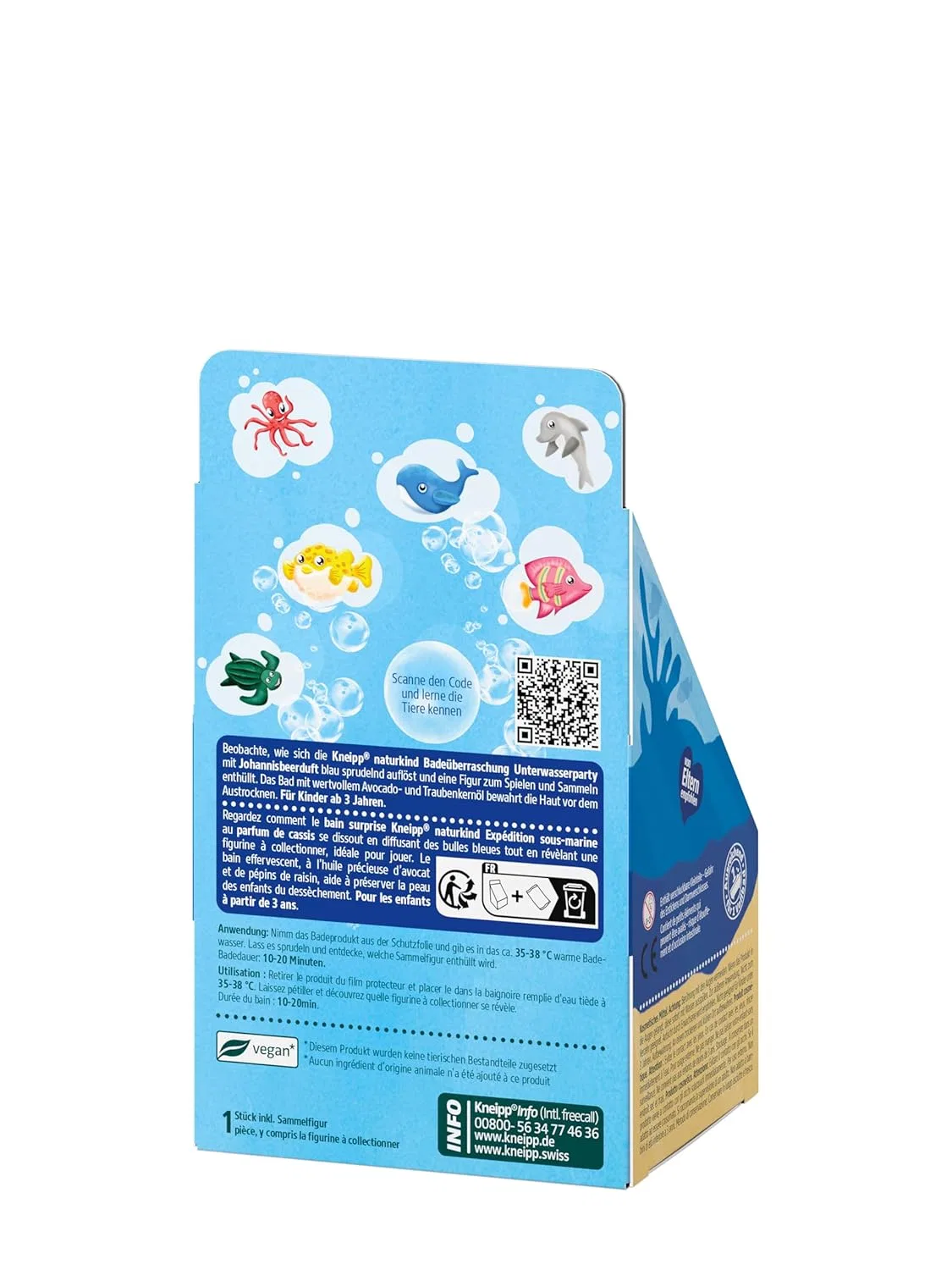Детская пена для ванны «Underwater Party» с игрушкой от Kneipp Naturkind Kneipp — фото 4