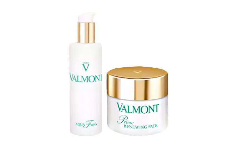 Набор для ухода за кожей Happiness Facial Mask Fountain Of Life, уменьшение морщин, увлажнение и питание Valmont, happiness facial mask 75ml+pure skin lotion 150ml — фото 3