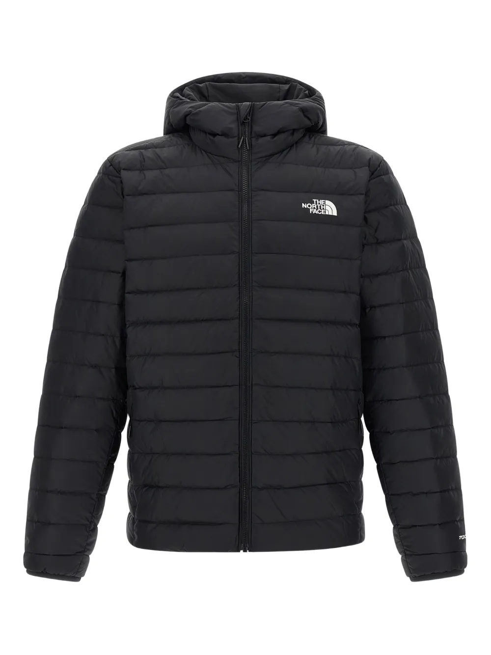 

Стеганая куртка с капюшоном The North Face, черный