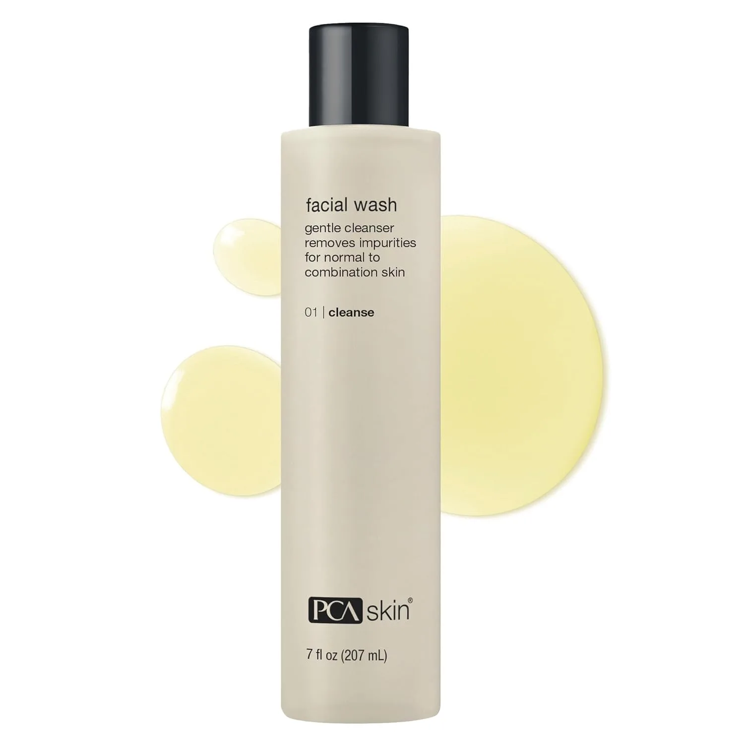 Пенка для умывания Pca Skin — Увлажняющее средство для очищения лица, удаляет макияж, увлажняет и очищает кожу, 207 мл