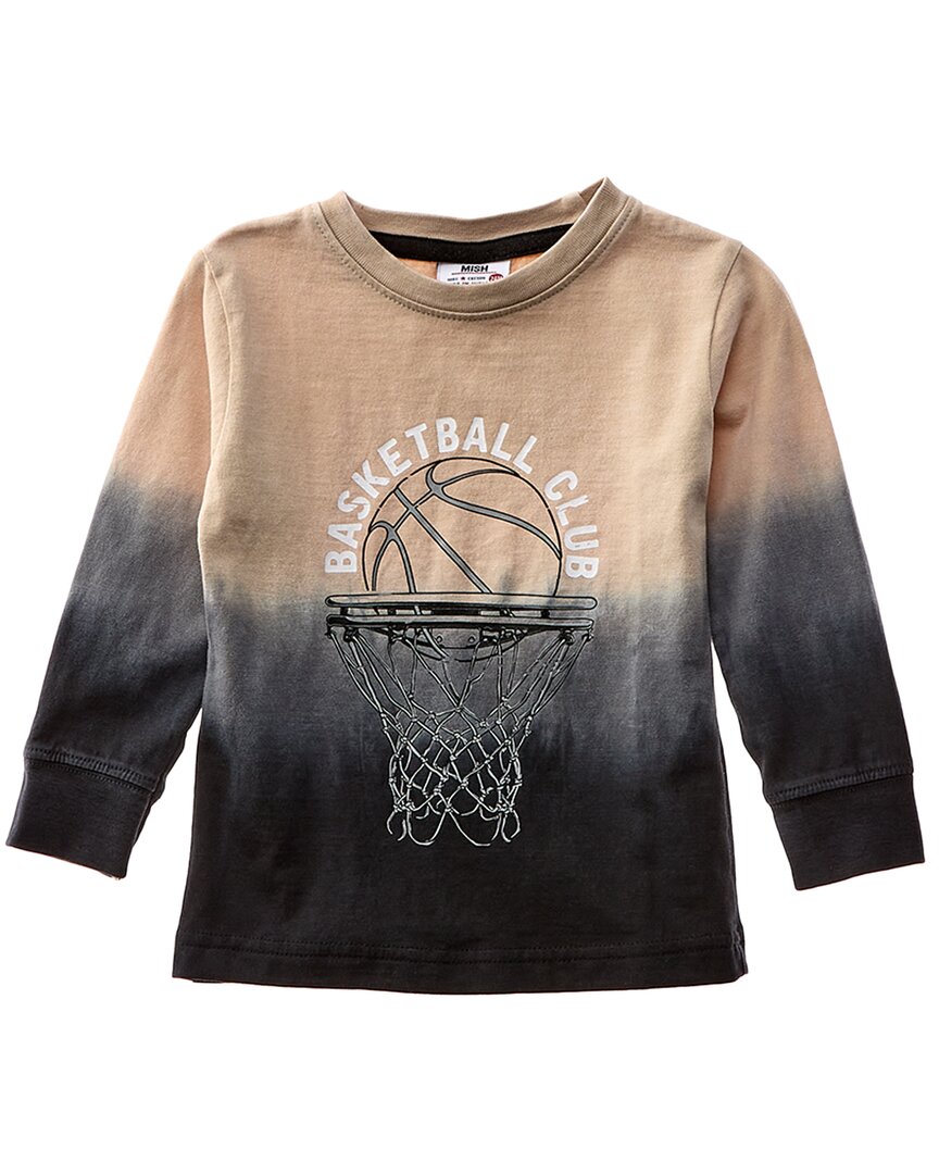 

Футболка баскетбольного клуба Mish Mish Dip-Dye Jersey, коричневый