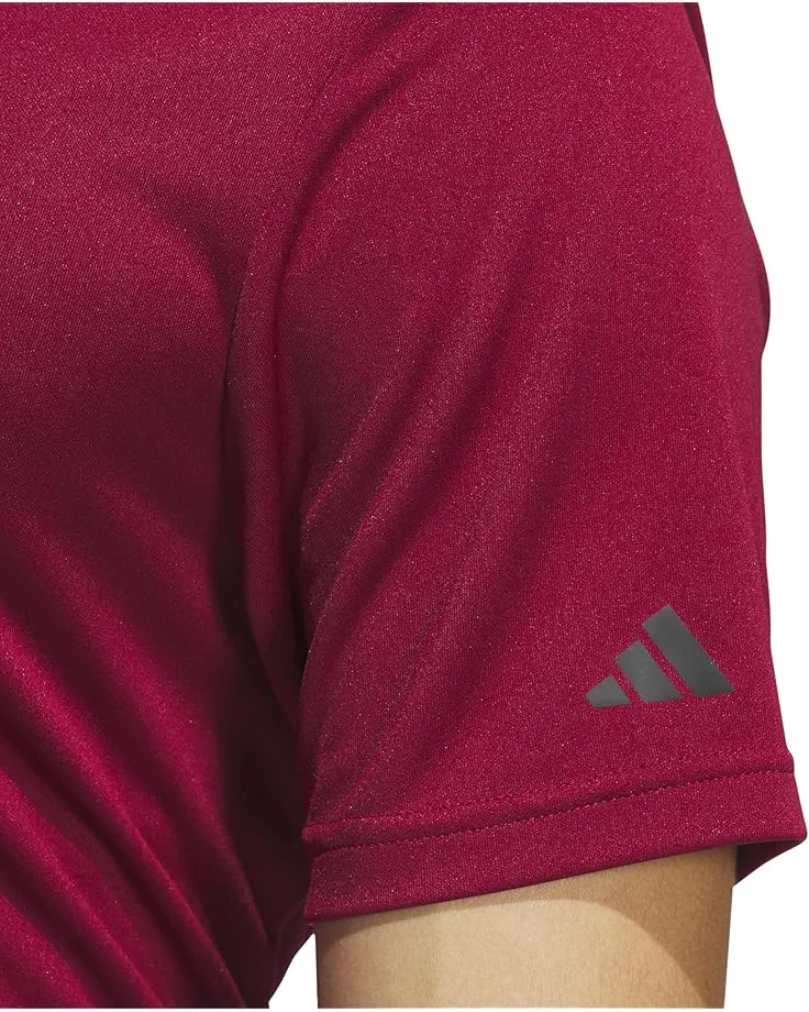 Поло Adidas Golf adi Performance Short Sleeve Golf Polo Shirt, Collegiate BurgundySee All 15 — фото 3
