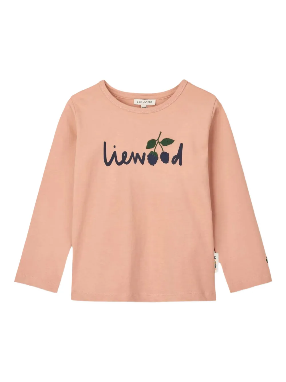 

Футболка с логотипом Liewood, розовый