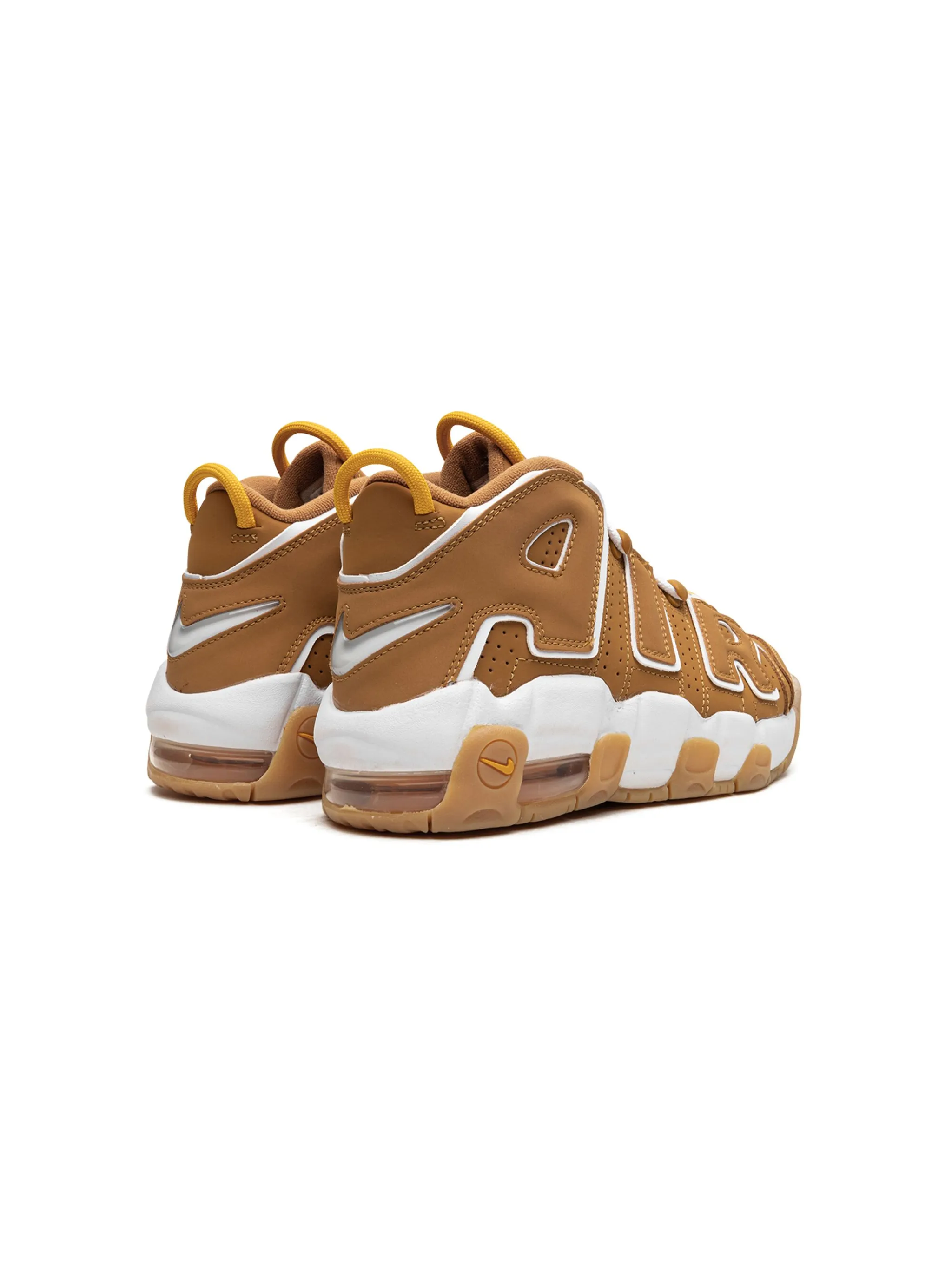 Кроссовки Air More Uptempo Wheat Nike Kids, коричневый — фото 3