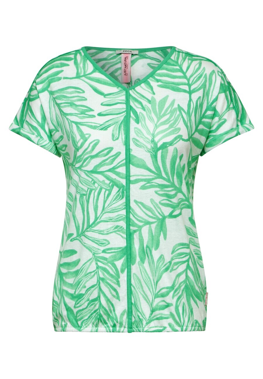 

Футболка CECIL Shirt, цвет mottled green