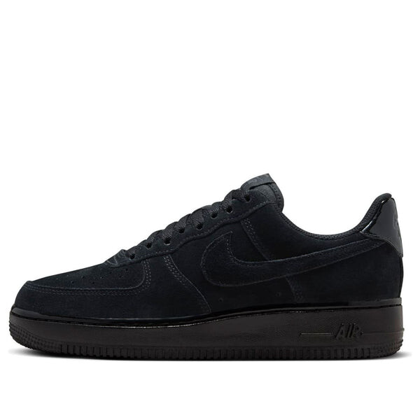 Кроссовки air force 1 '07 'triple black suede' Nike, черный