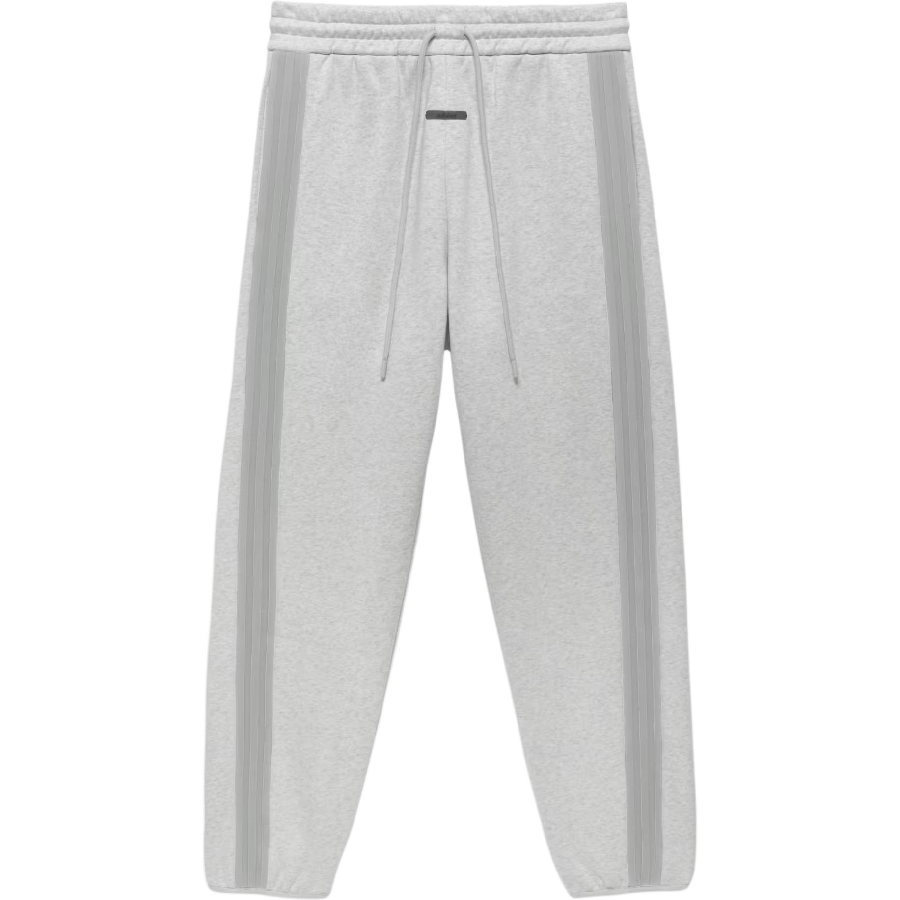 

Тренировочные штаны x fear of god с боковой полосой Adidas, светло-серый