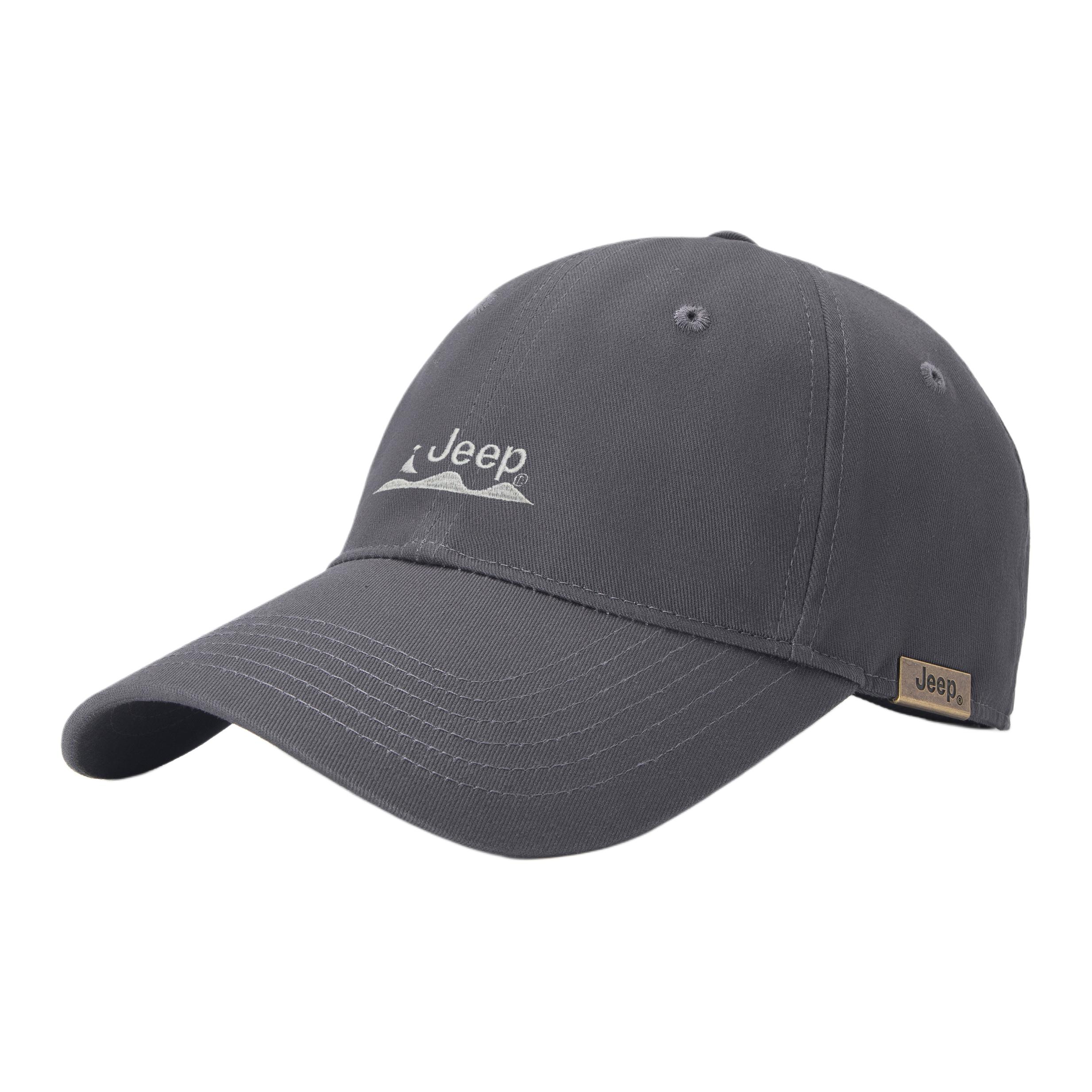 

Бейсболка Unisex из 100% хлопка Jeep, темно-серый