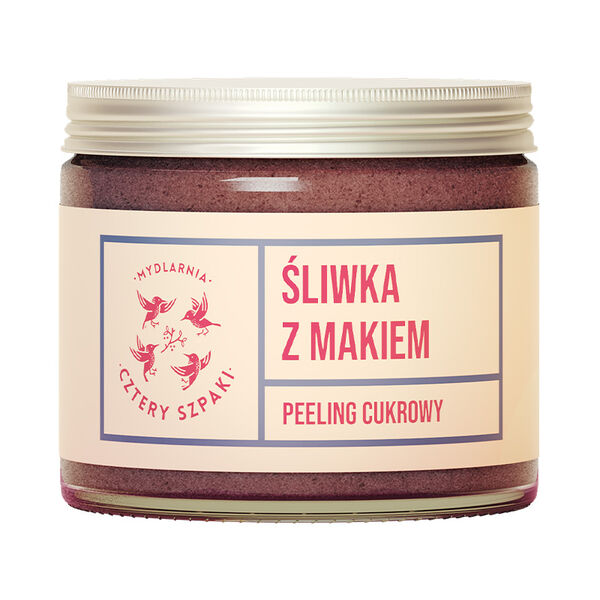 

Скраб для тела, 250 мл Mydlarnia Cztery Szpaki Śliwka z makiem