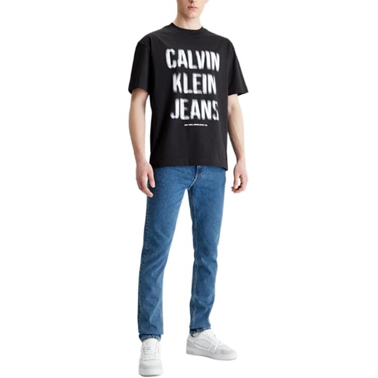 Футболка мужская черная Calvin Klein, черный — фото 2