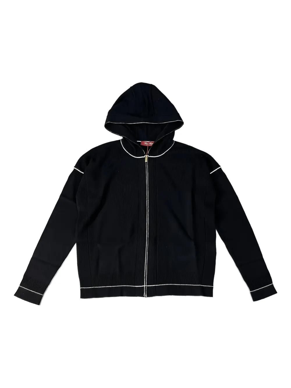 

Кардиган с капюшоном MAX MARA, черный