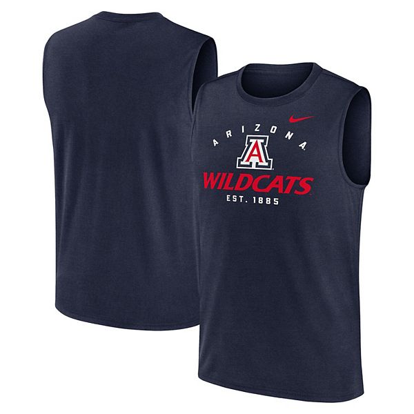 

Мужская синяя майка Arizona Wildcats Primetime Legend Lock Up Performance Nike