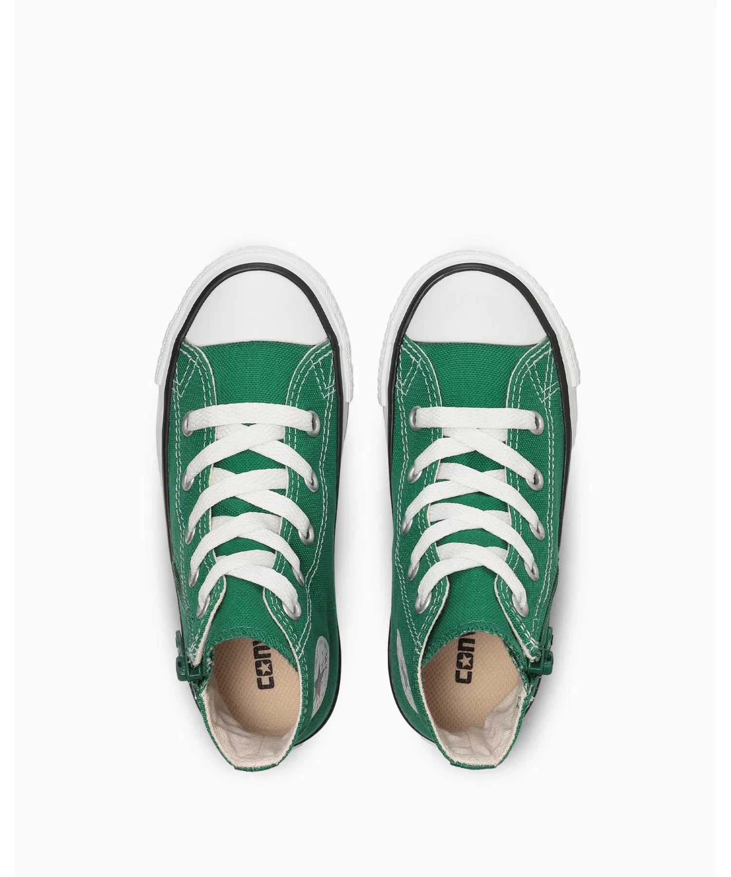 Детские высокие кеды Converse All Star Z HI зелёные — фото 4