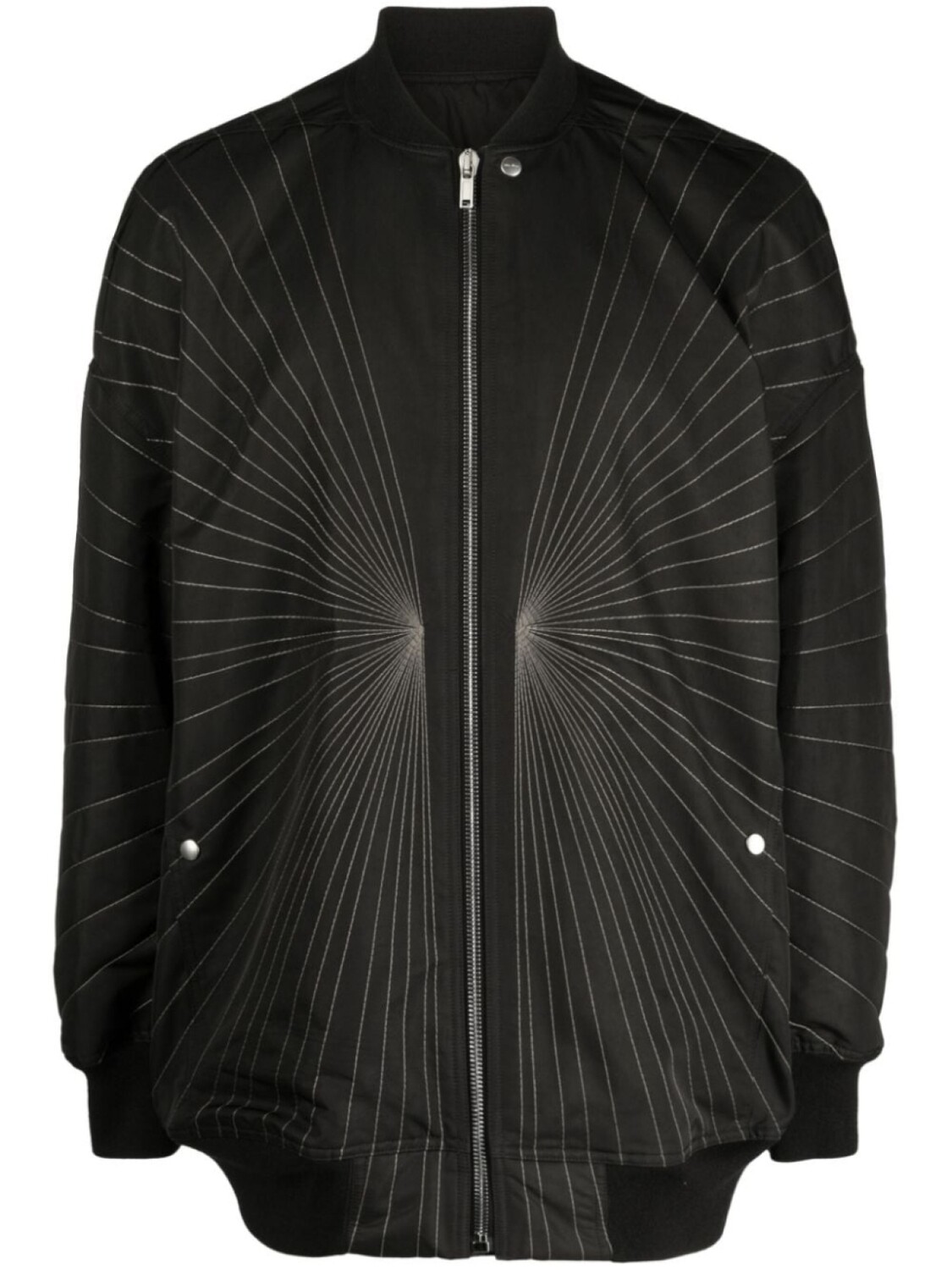 

Rick Owens Radiance cotton padded bomber jacket, черный