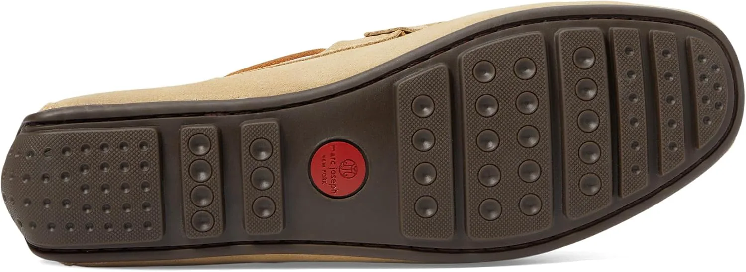 

Мужские повседневные слипоны-лоферы из натуральной кожи венецианского стиля Marc Joseph New York, бежевый