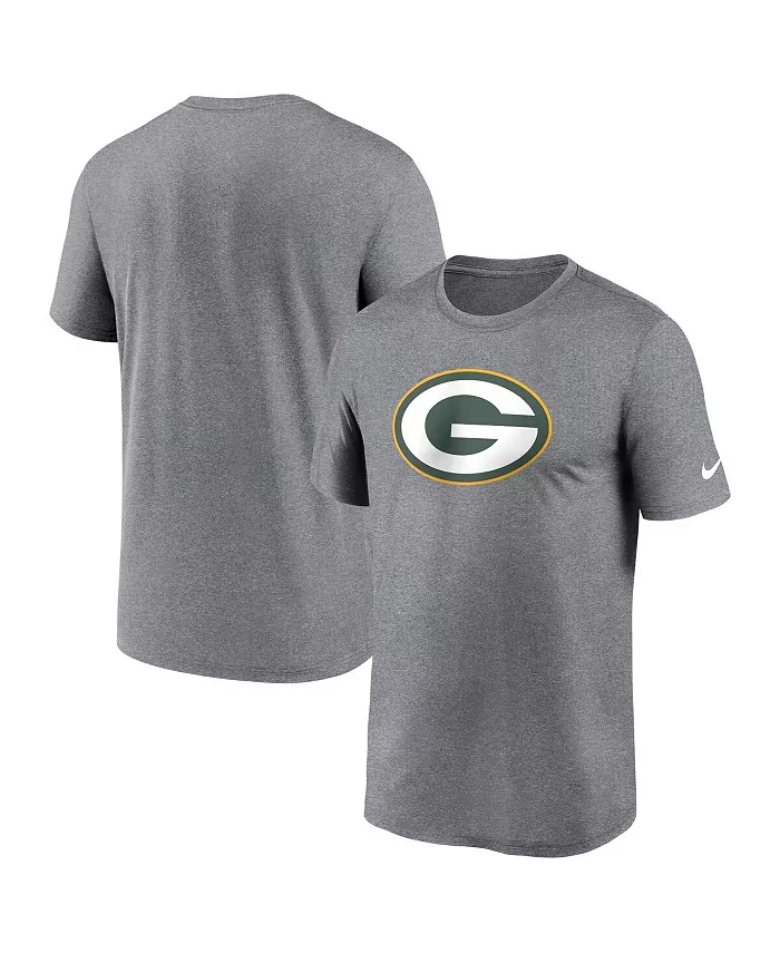 

Мужская футболка Heather Charcoal с логотипом Legend команды Green Bay Packers Nike