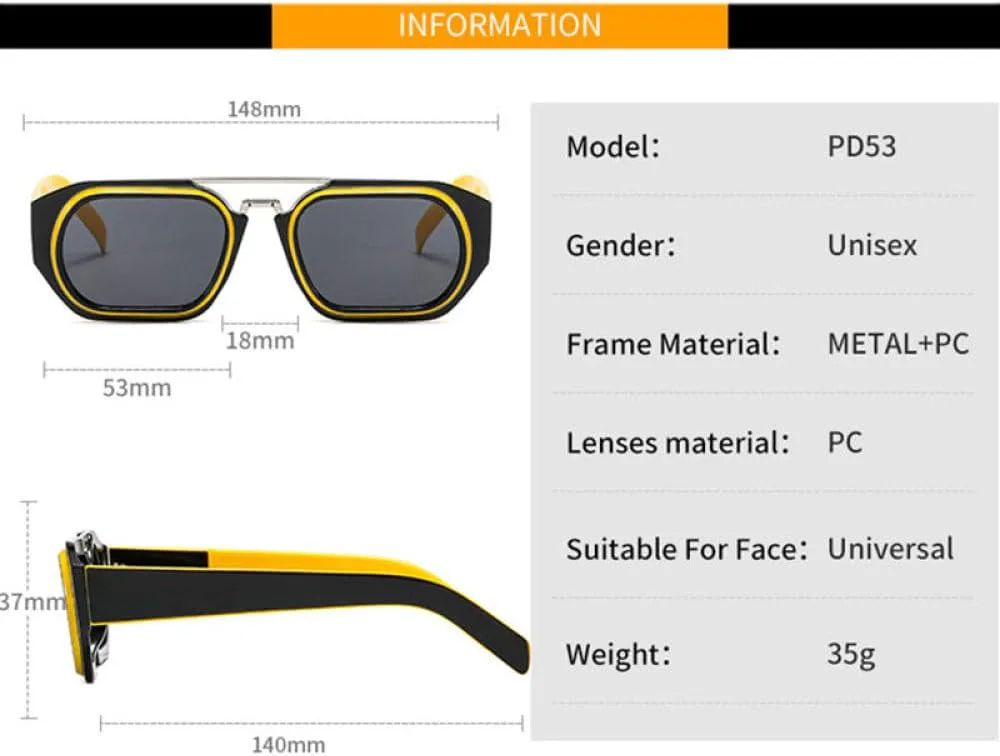 

MUTYNE Персонализированные солнцезащитные очки в стиле стимпанк для мужчин и женщин, роскошные очки в стиле хип-хоп, квадратные, винтажные, панк, женские, Grey