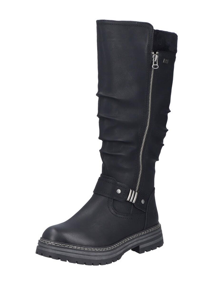Классические ботинки Rieker, Black