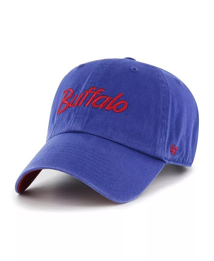 

Мужская регулируемая кепка Royal Buffalo Bills Crosstown Clean Up '47 '47 Brand