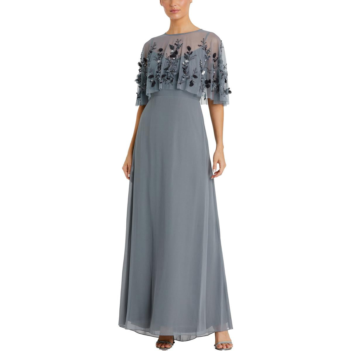 

Женское шифоновое вечернее платье Mac Duggal