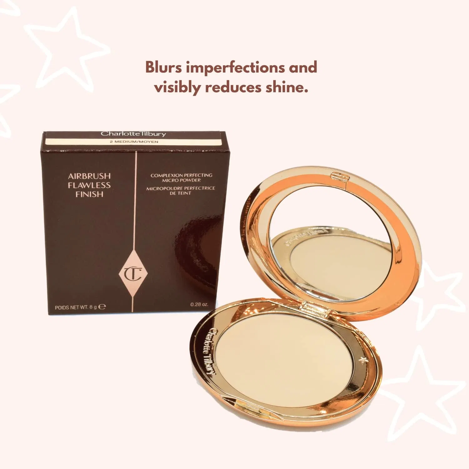 Пудра для лица Charlotte Tilbury Airbrush Flawless Finish Medium — фото 3