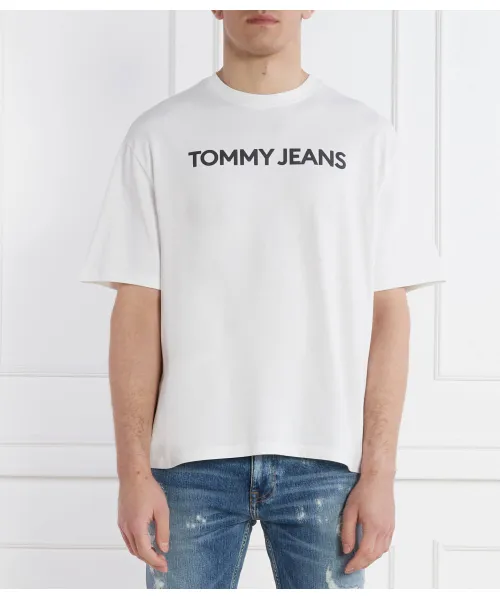 

Футболка Oversize fit Tommy Jeans, белый