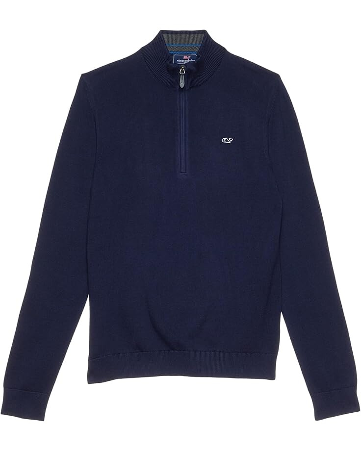 

Свитер Vineyard Vines Boathouse Quarter-Zip, цвет Nautical Navy