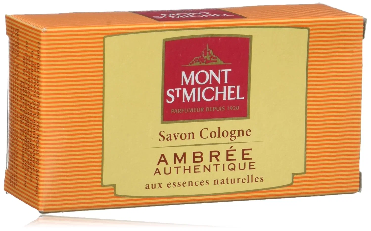Твердое мыло-одеколон «Genuine Amber» Mont St Michel, 8 x 125 г Mont Saint Michel