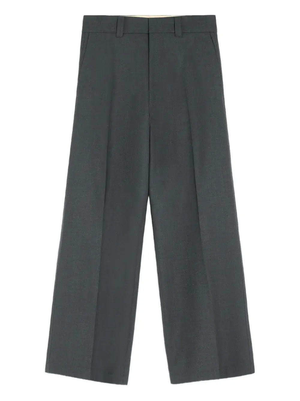 

Твиловые брюки со складками LEMAIRE, серый