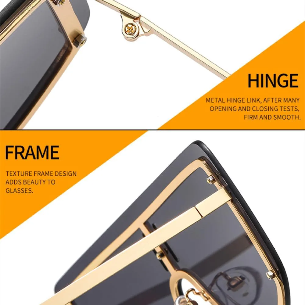 

Модные солнцезащитные очки для женщин и мужчин с бриллиантовым градиентом линз, оправой из сплава и металла, роскошные и стильные солнцезащитные очки LVTFCO, C7