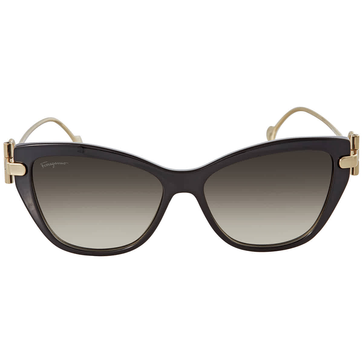 

Женские солнцезащитные очки Ferragamo Black Cat Eye SF928S 001 55 Salvatore Ferragamo, Multi