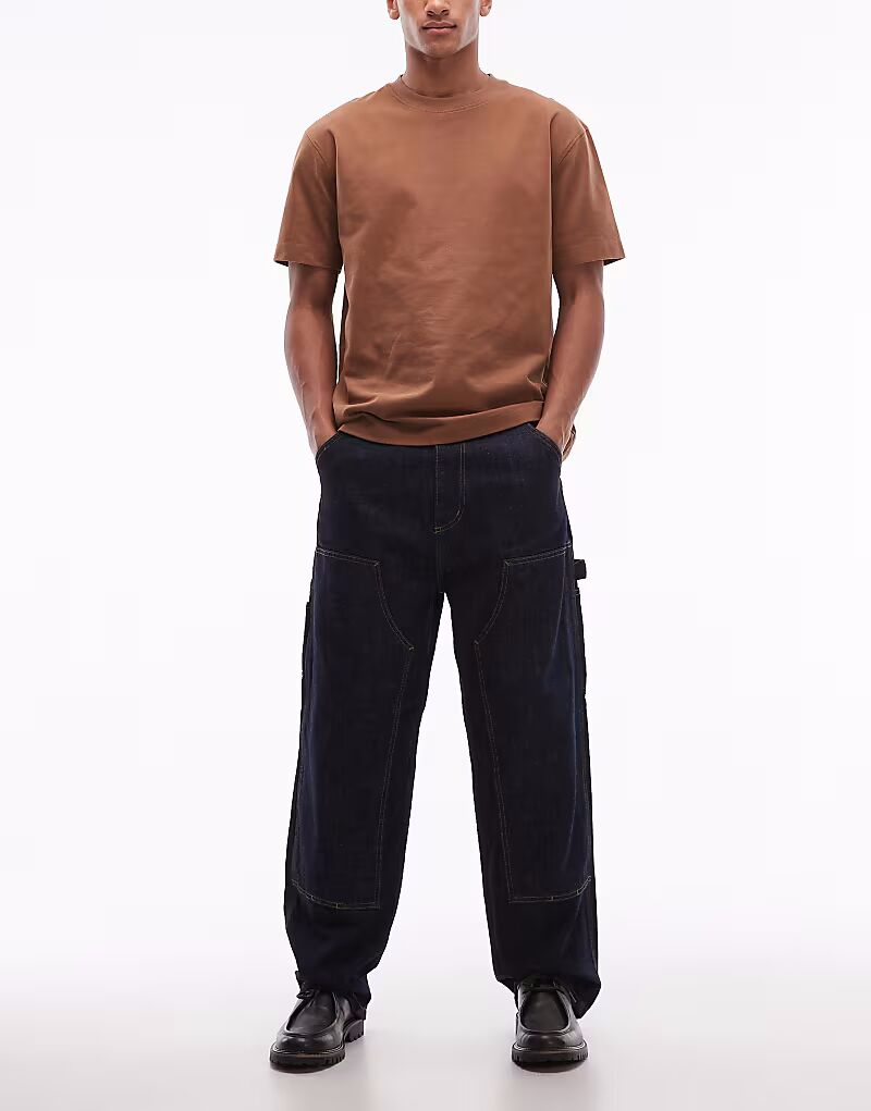 

Джинсы OG прямого кроя с двойным коленом, темно-синего цвета Carhartt Wip