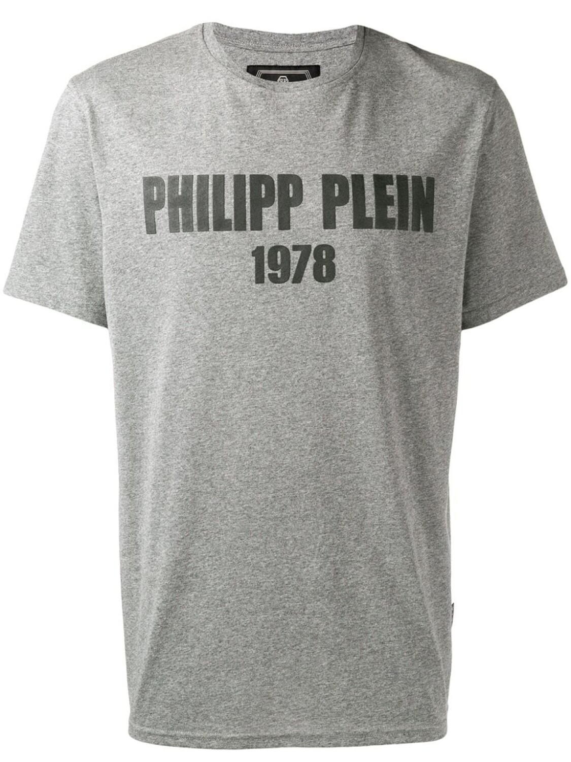

Philipp Plein футболка с логотипом, серый