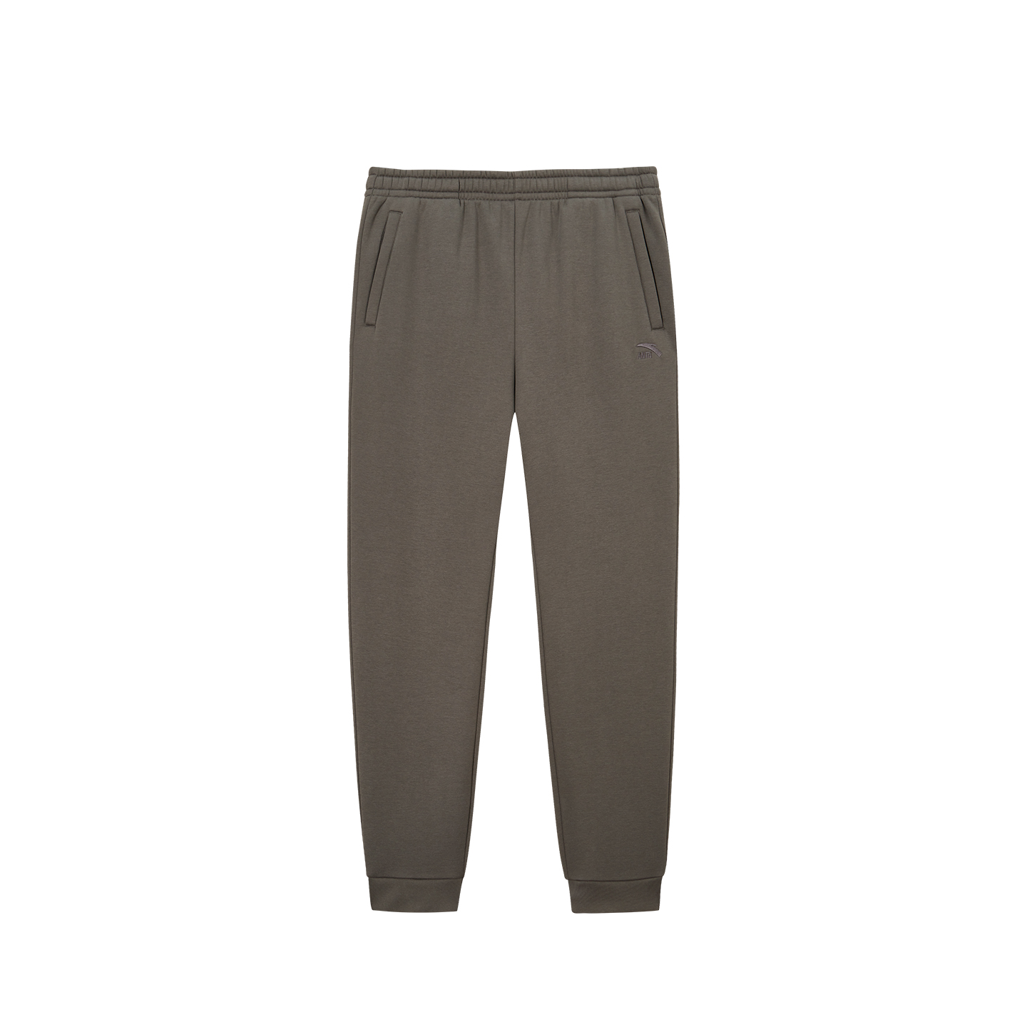 

Осенние вязаные спортивные штаны men's ANTA, серый