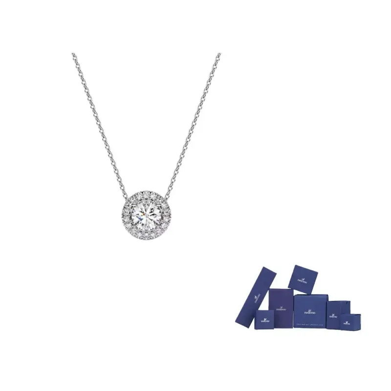 

Swarovski Ожерелье Eternity Rhodium Plated 18K White Gold серебристое