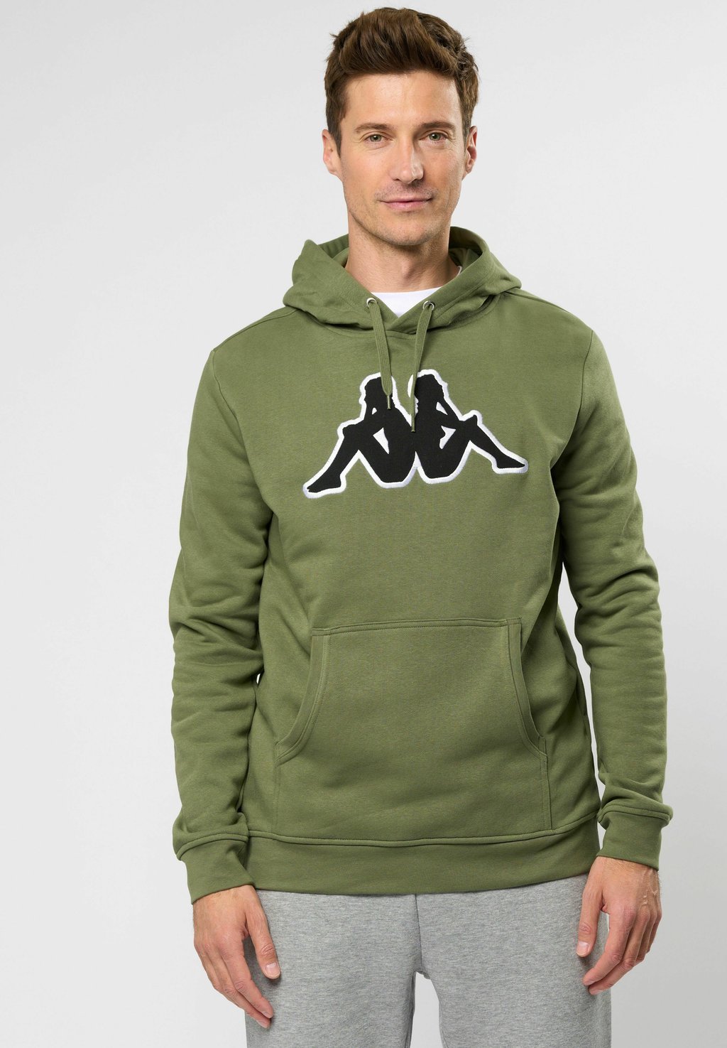 

Толстовка LOGO AIRITI - Hoodie Kappa, зеленый
