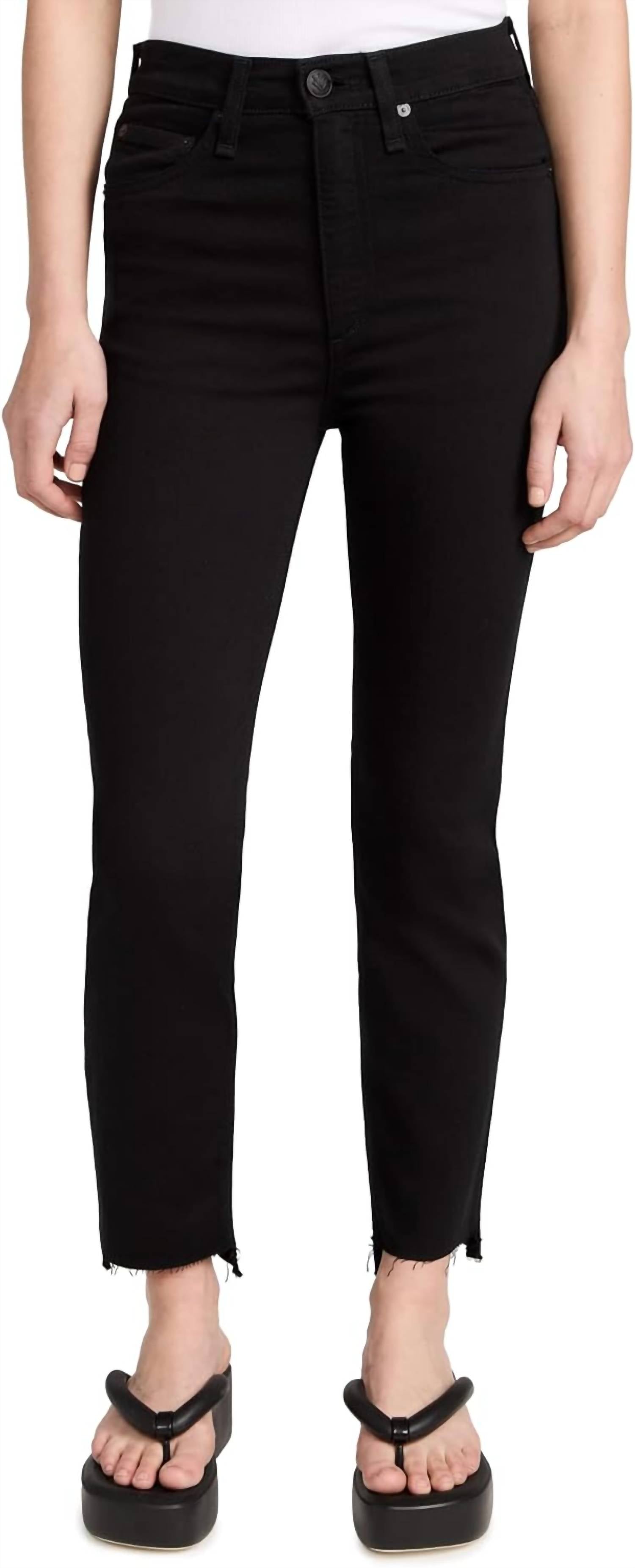 

Женские узкие джинсы Wren черного цвета rag & bone