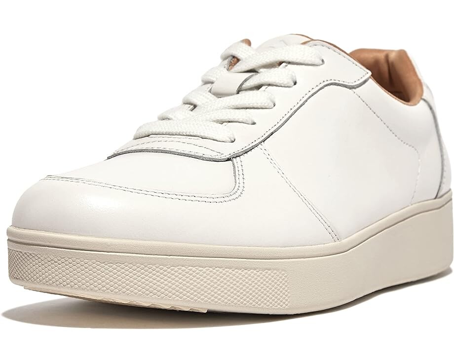 

Кроссовки FitFlop Rally Leather Panel Sneakers, цвет Urban White