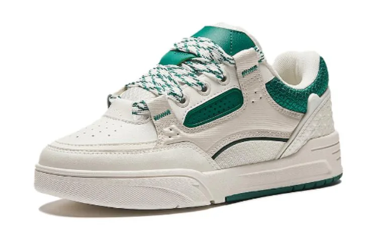 Детские скейтерские кроссовки Antakids, Ivory White/Malachite Green/Mud Gray — фото 3